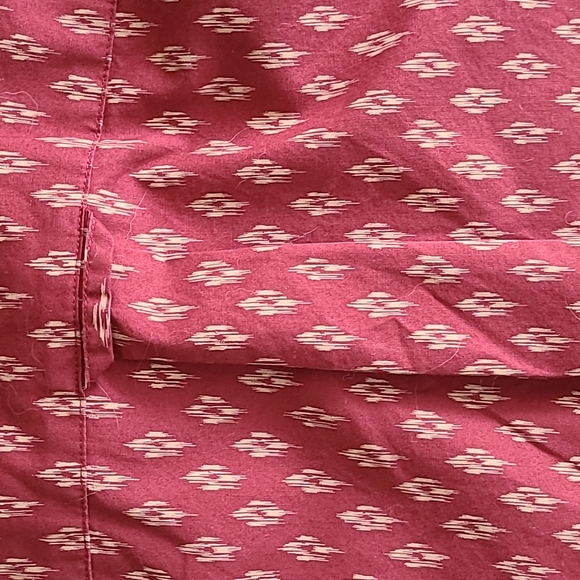 American Eagle Seriously Soft Classic Fit Lg Slv Button Down Shirt  Sz LT. Rust - Picture 8 of 12